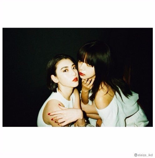 池田エライザ＆三吉彩花“みよエラ”コンビの偶然に「運命かしら」　色っぽい2ショットにも反響