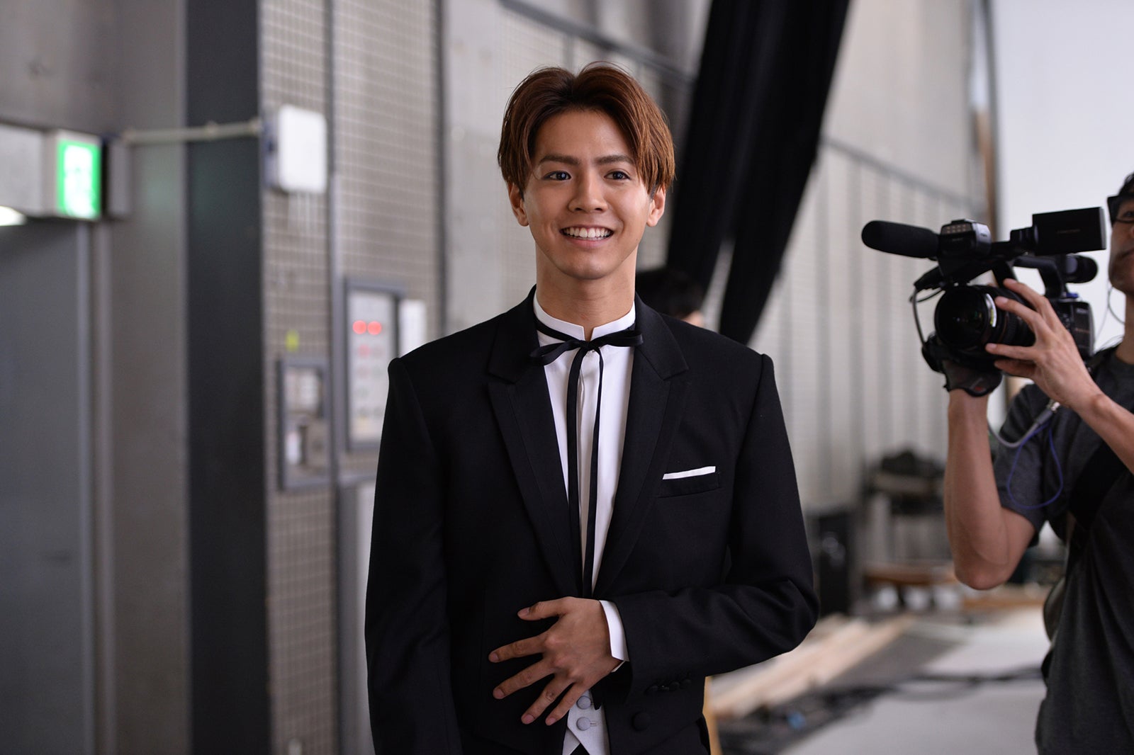 メイキング／新CM「彼氏が執事に」編 （提供写真）