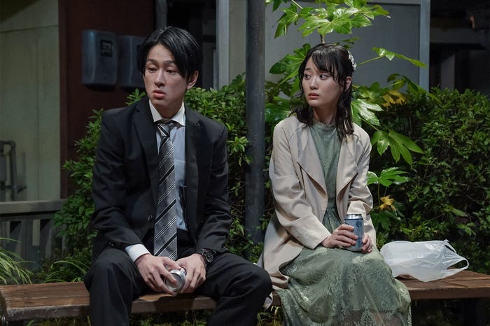 横山裕、山下美月/「舞いあがれ!」第97話(C)NHK