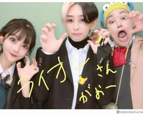 ヒカル&Rちゃん&相馬トランジスタ、“違和感ゼロ”制服プリクラ公開に反響