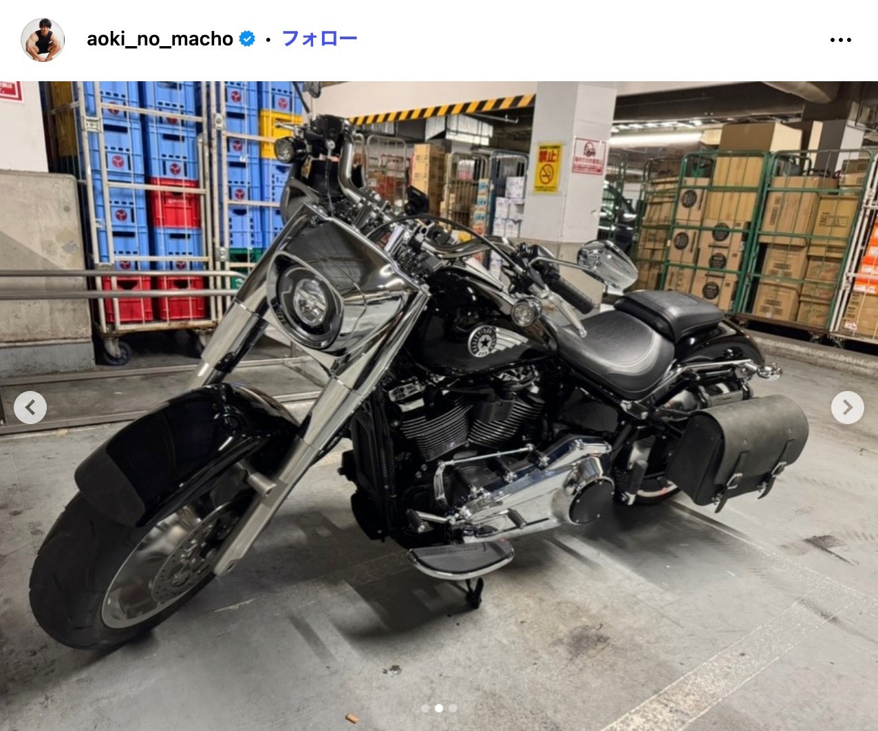 青木マッチョInstagramより