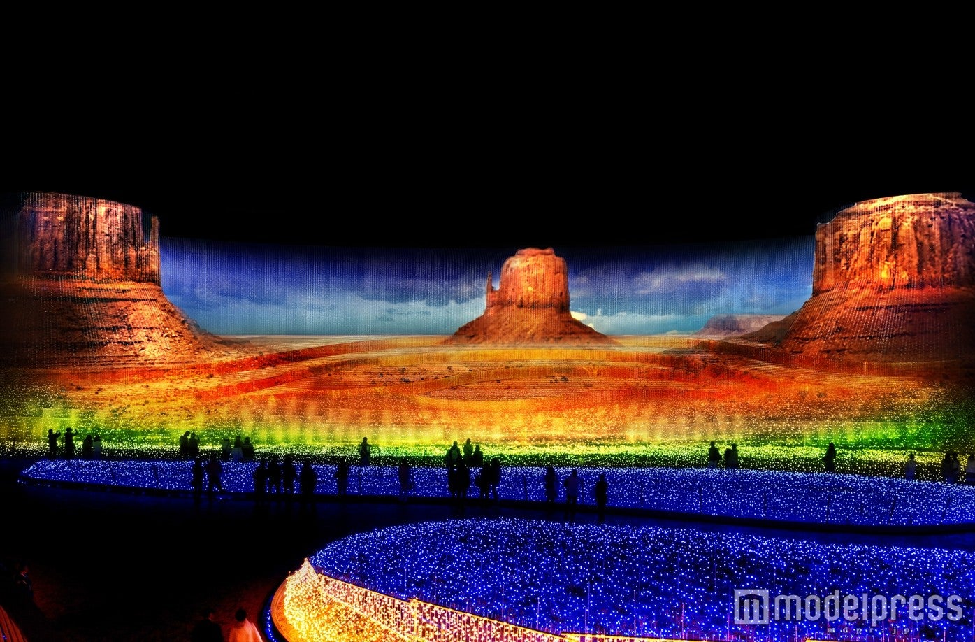 テーマエリア「大地」～だいち～ テーマ「大地」 アメリカ大陸／画像提供：長島観光開発