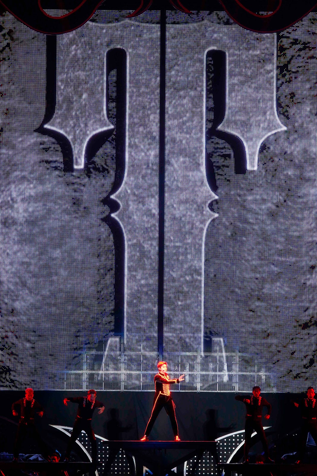 「東方神起 LIVE TOUR ～Begin Again～ Special Edition in NISSAN STADIUM」最終公演より（提供写真）