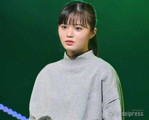 Girls2原田都愛、ショート丈で魅せる美脚 堂々ランウェイで視線奪う<TGC teen 2022 Tokyo>