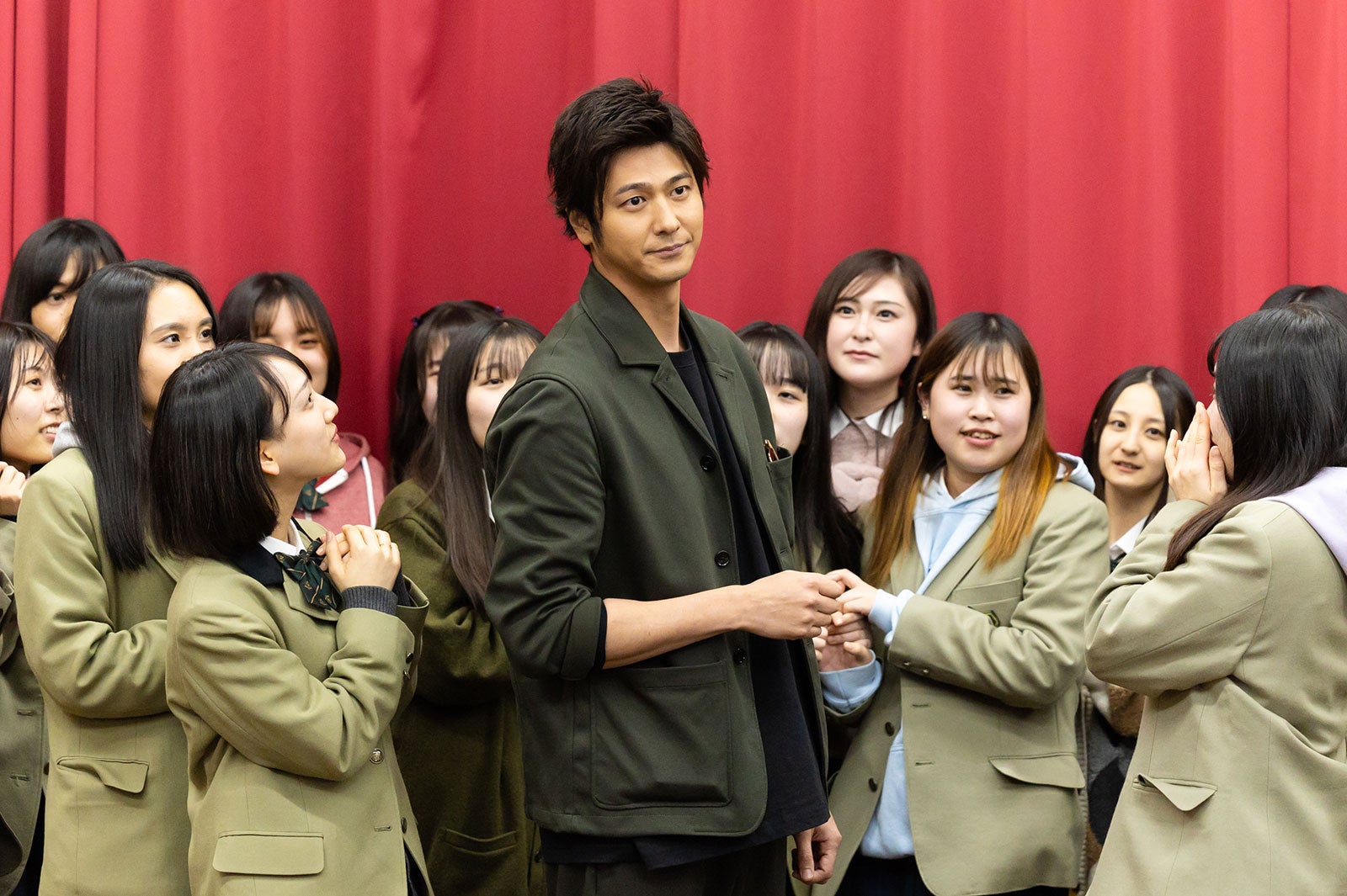 速水もこみち／「もしも、イケメンだけの高校があったら」第2話より（C）テレビ朝日