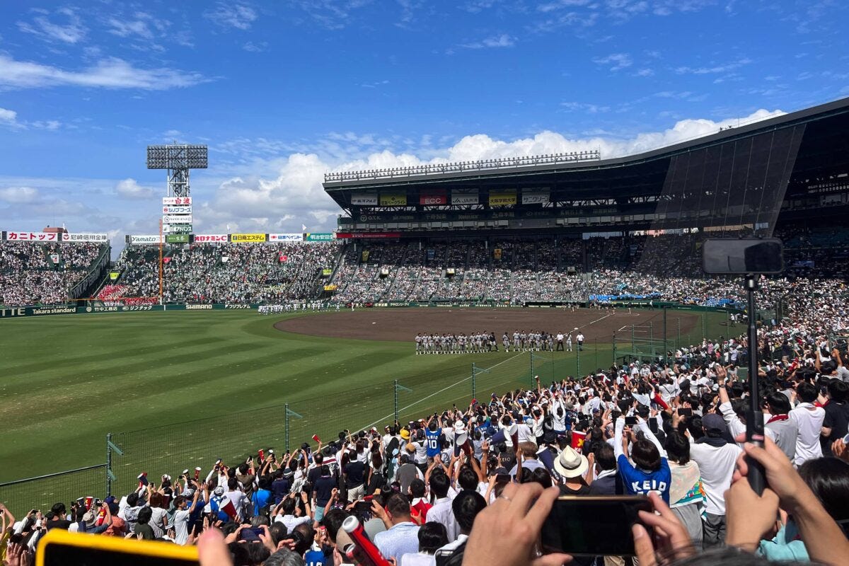 阪神甲子園球場・第105回全国高校野球選手権記念大会