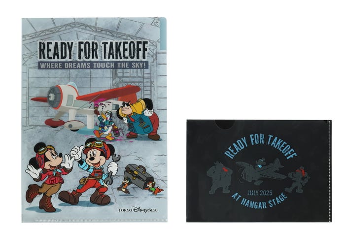 クリアホルダーセット¥750(C)Disney