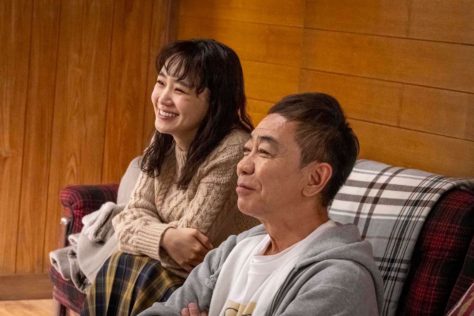 奈緒、木梨憲武「春になったら」第7話より（C）カンテレ