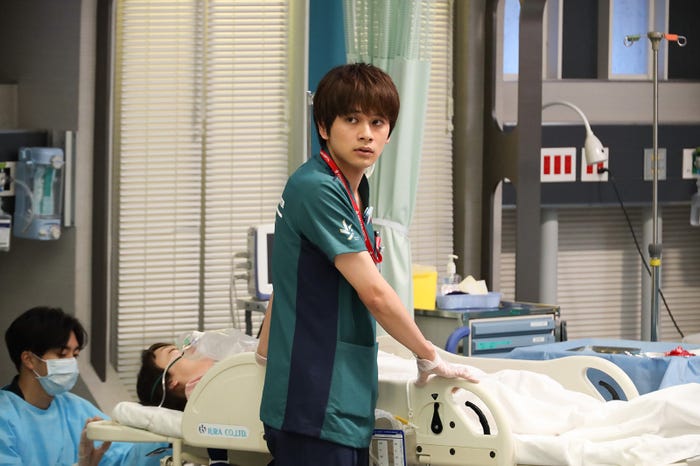 北村匠海「ナイト・ドクター」第6話より(C)フジテレビ