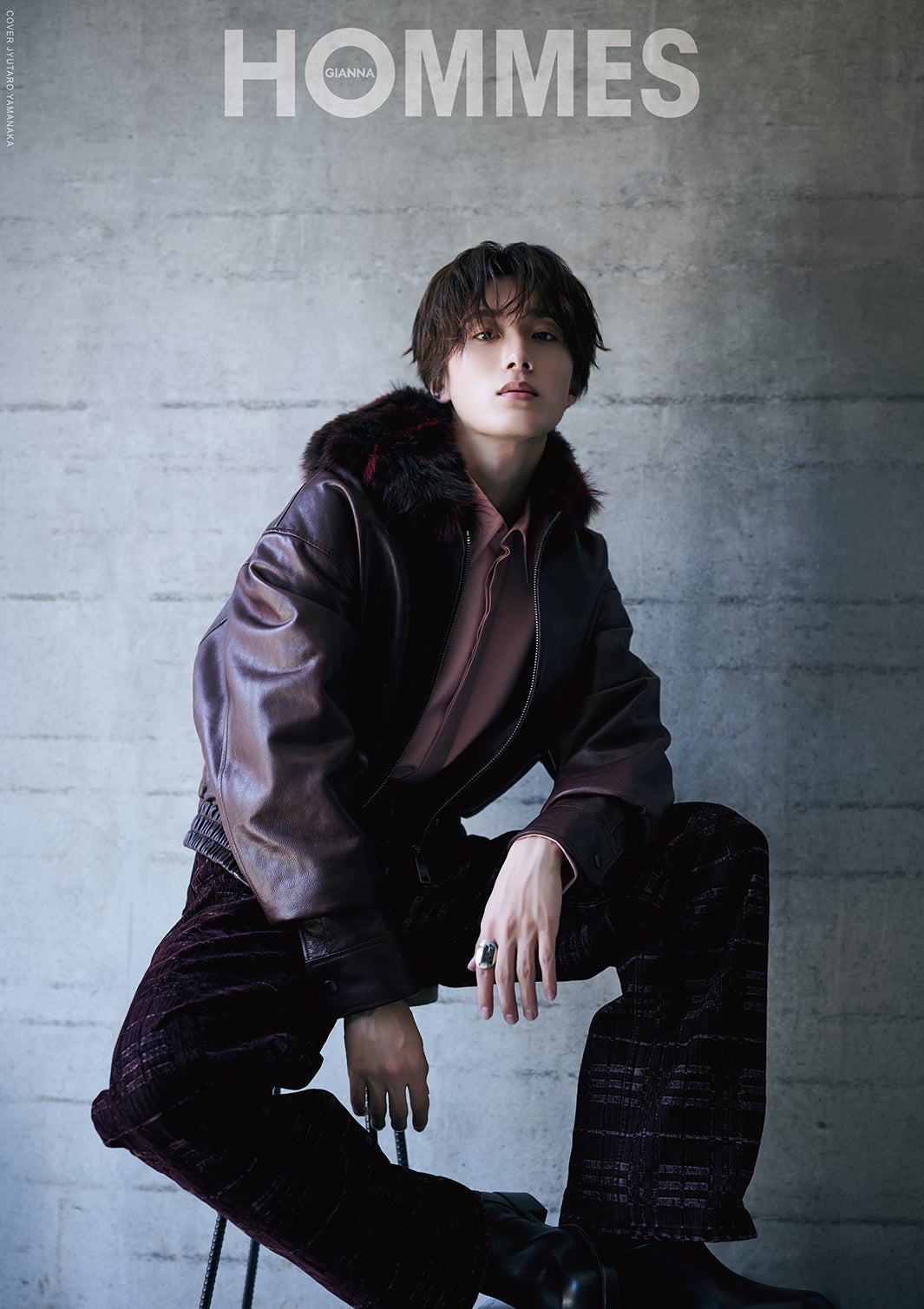 M!LK山中柔太朗、二面性を映し出すファッションシューティング「GIANNA HOMMES」登場