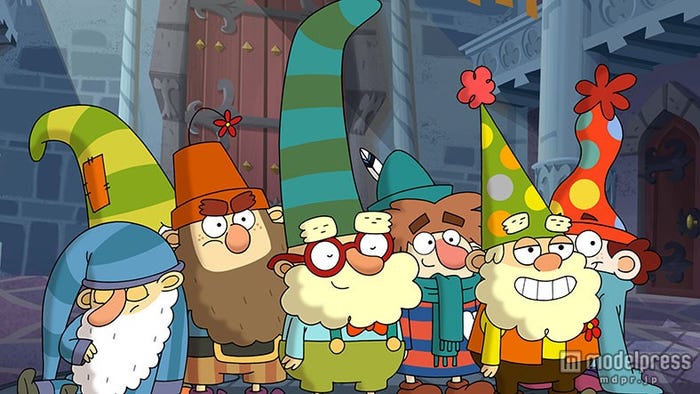 新デザインの七人の小人(C)ディズニー