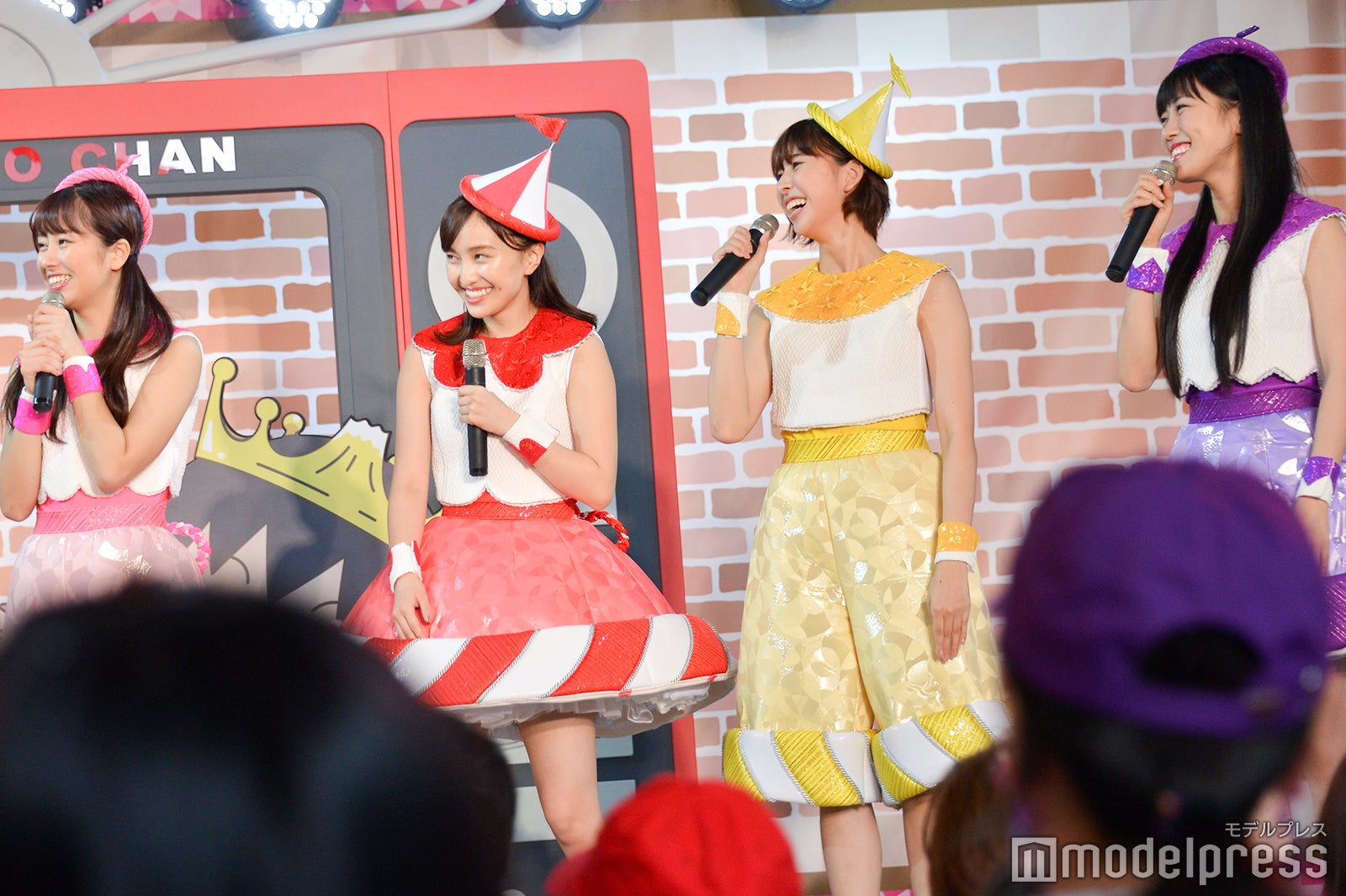 佐々木彩夏、百田夏菜子、玉井詩織、高城れに （C）モデルプレス