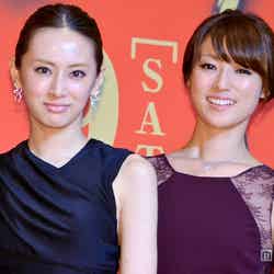 映画「ルームメイト」でキスシーンを演じた（左から）北川景子、深田恭子