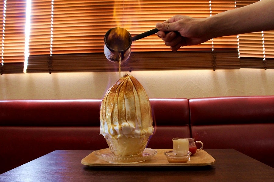 Cafe Lumiere焼き氷