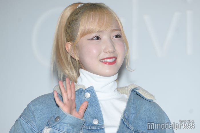 「Calvin Klein」フォトコールに登場した本田仁美(C)モデルプレス