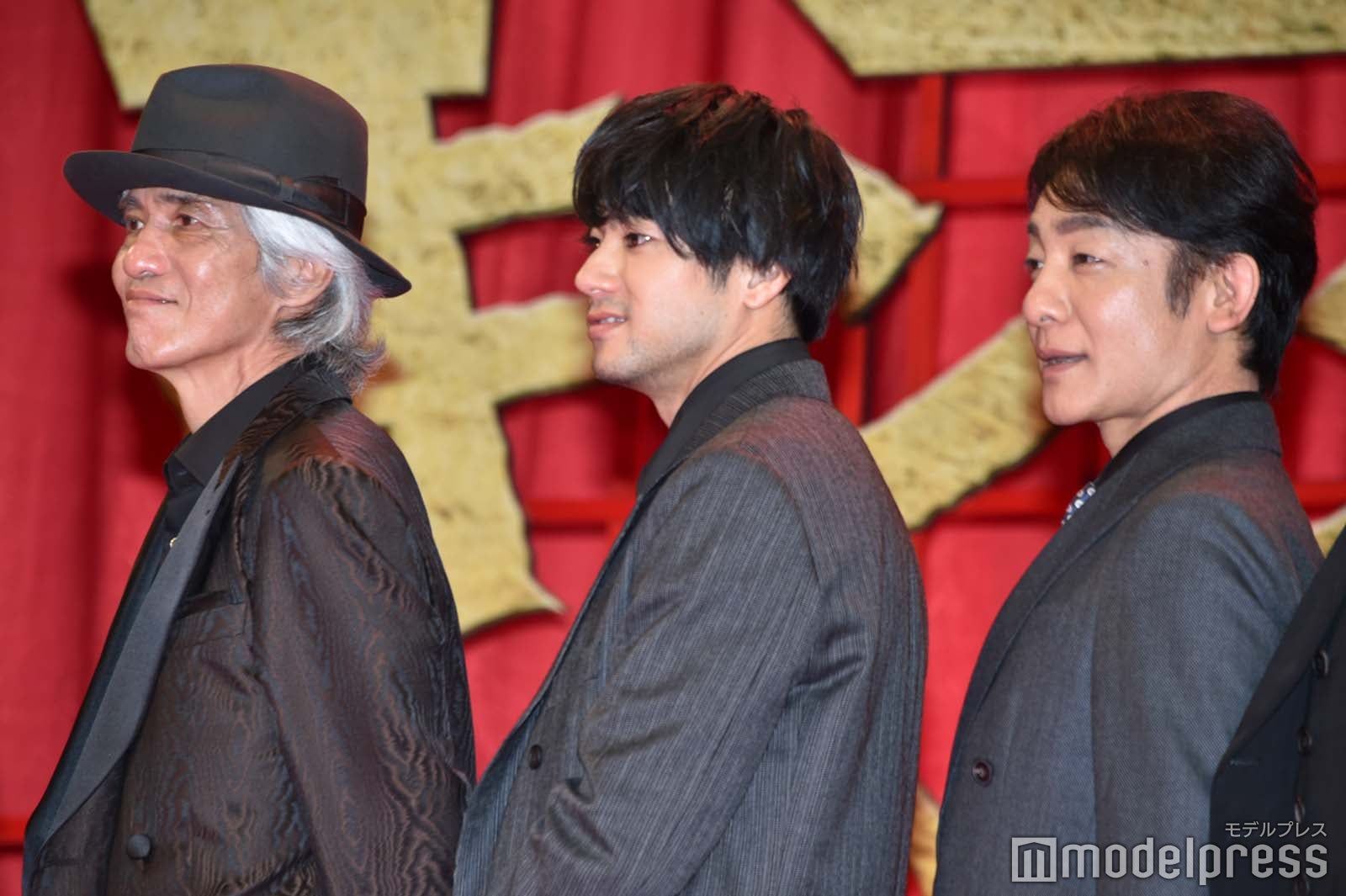 佐藤浩市、山田裕貴、片岡愛之助（C）モデルプレス