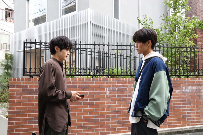 鈴鹿央士、目黒蓮「silent」第3話より(C)フジテレビ