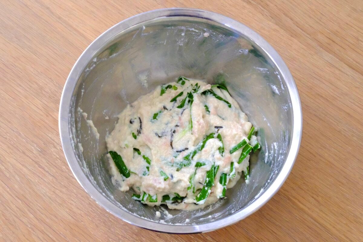 ロバート馬場　豆腐チヂミ