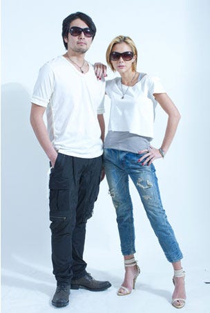 土屋アンナ着用モデル:11LH-04-02 LH×土屋アンナLARGE ROUND FRAME