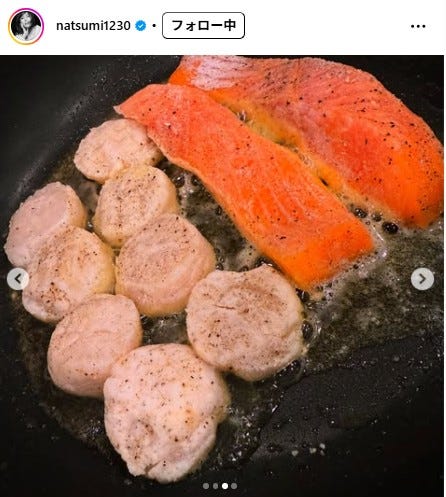 小川菜摘Instagramより