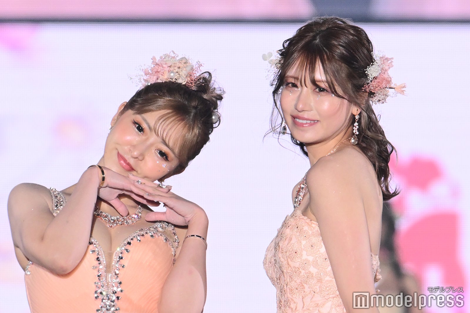 あさまる、南柚子「関コレ 2023 S／S」より（C）モデルプレス