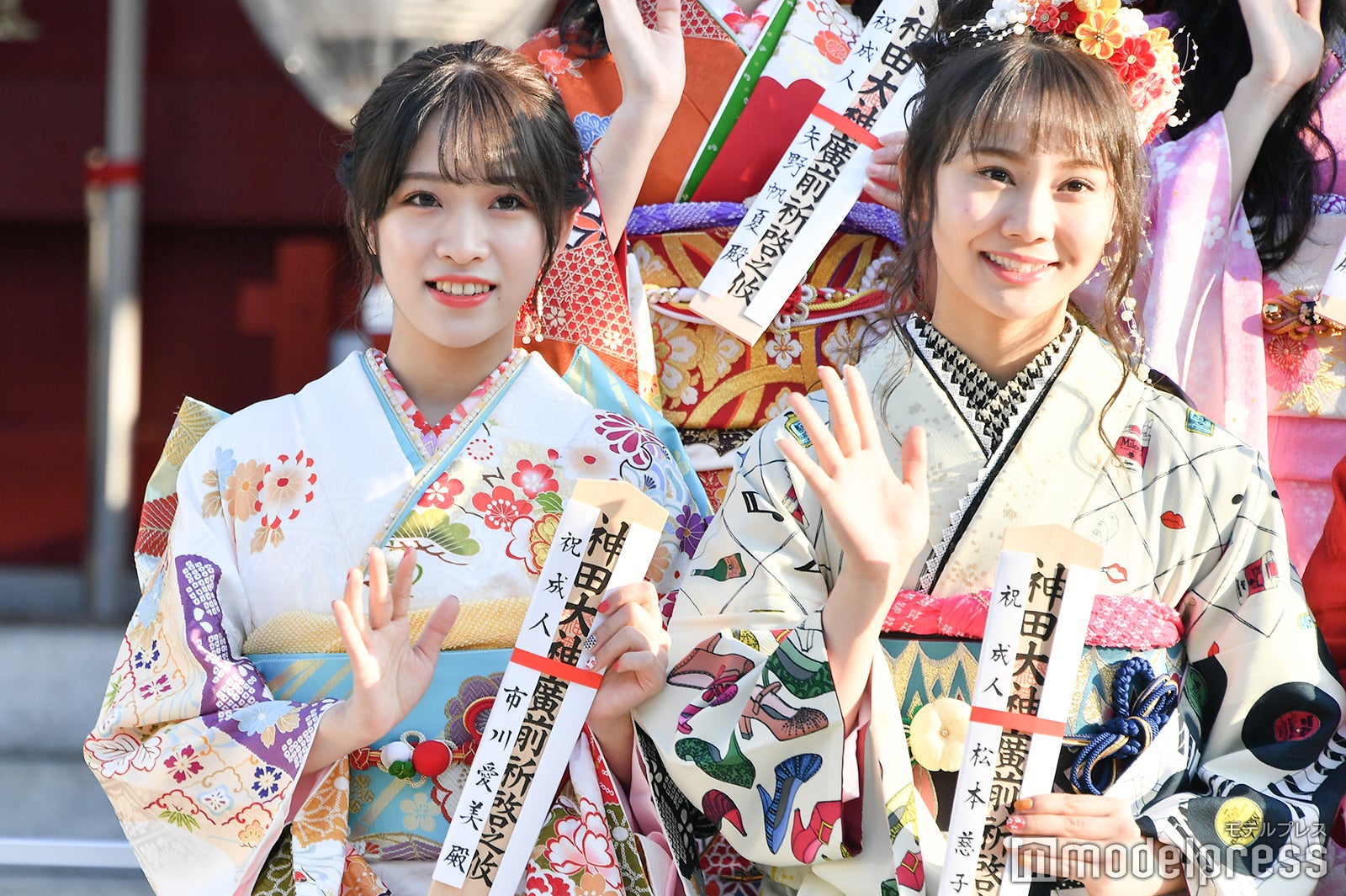 市川愛美、松本慈子（C）モデルプレス