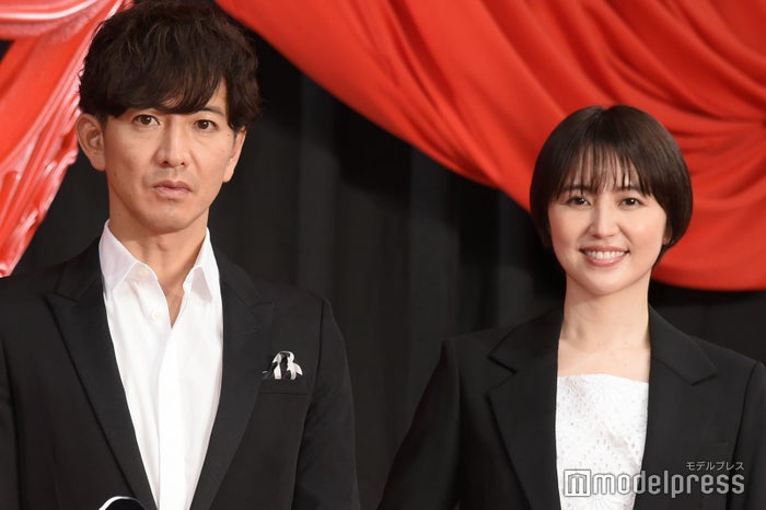 映画「マスカレード・ナイト」公開直前イベントに出席した木村拓哉、長澤まさみ(C)モデルプレス