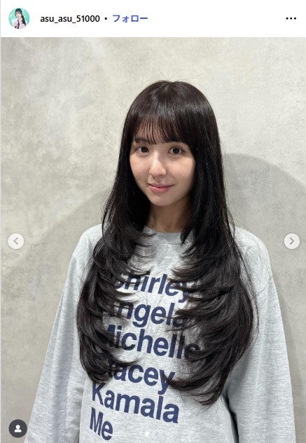 清水あす香Instagramより