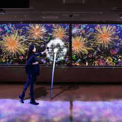 夜歩きアート県庁NAKED GARDEN SAGA/画像提供:ネイキッド