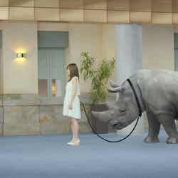 前田敦子が出演する転職情報サイト「マイナビ転職」の新テレビCM「出会い篇」のワンカット