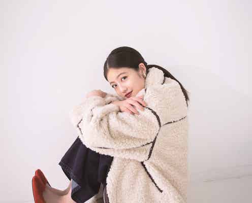 今田美桜、美肌の秘訣明かす ドキッとする眼差しで「steady.」初表紙