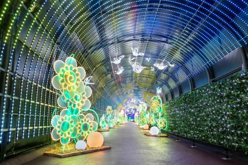 フローラルアーケード／画像提供：NESTA RESORT