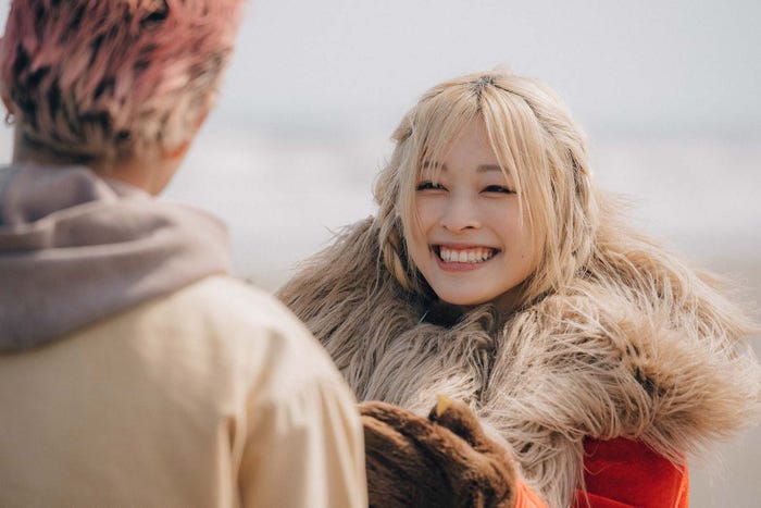 マテウス、美月「花束とオオカミちゃんには騙されない」最終話(C)AbemaTV, Inc.