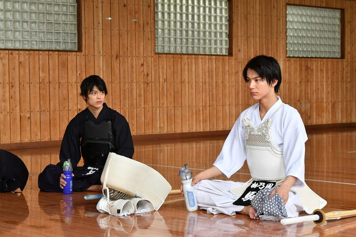 嘉島陸、中川大志/「花のち晴れ~花男 Next Season~」第9話より(C)TBS