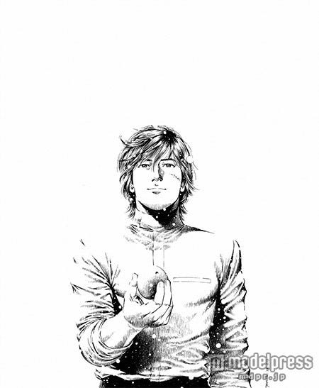 三浦演じる劉信宏/「エンジェル・ハート」 (c)北条司/NSP 2001