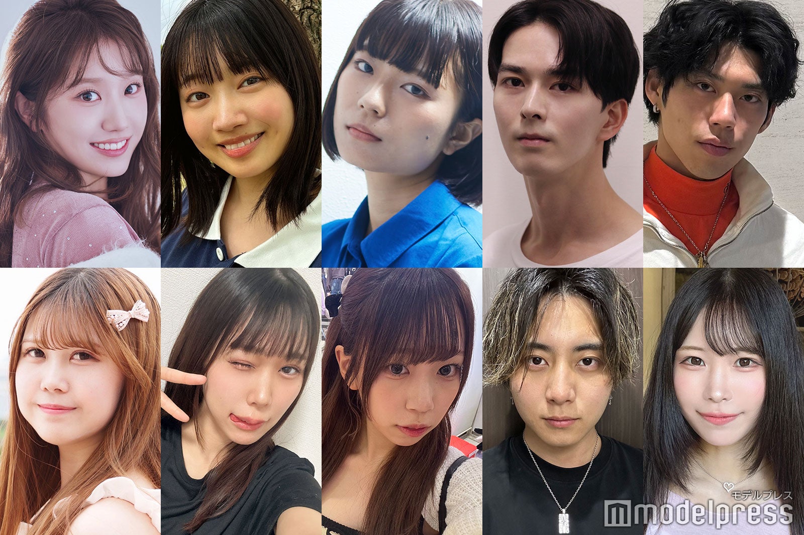 「モデルプレス特別表紙出演権オーディション」決勝暫定TOP10