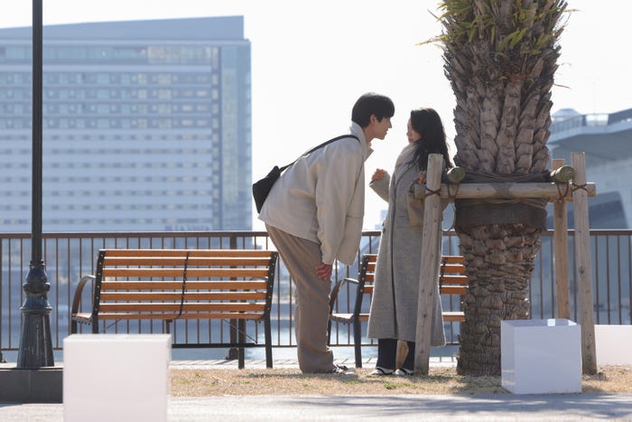 二階堂ふみ、チェ・ジョンヒョプ「Eye Love You」第7話より(C)TBS