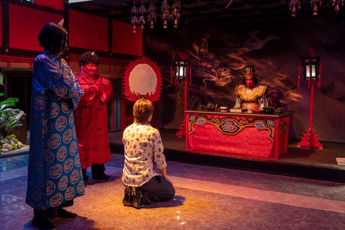 じろう、塚地武雅、内村光良(C)NHK