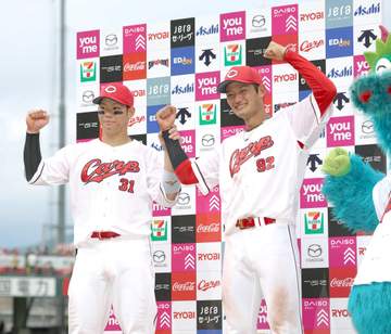 広島・坂倉 18打席ぶり快音が千金V打！4番お目覚め ガッツポーズ「別人だと思います」 新井監督「気持ちで持っていった」
