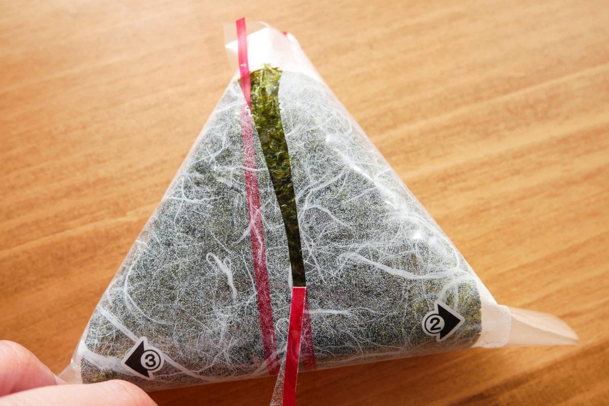 コンビニおにぎり海苔