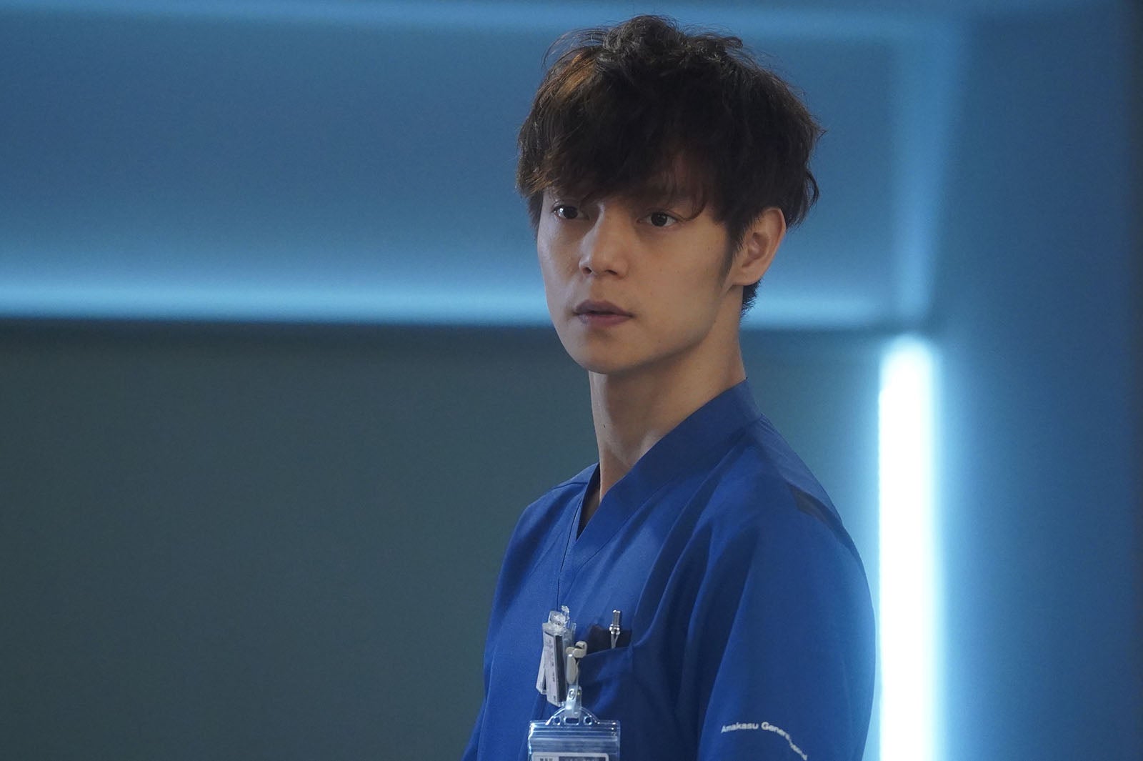 窪田正孝／「ラジエーションハウスⅡ～放射線科の診断レポート～」第3話より（C）フジテレビ