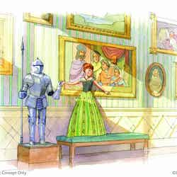 「アナとエルサのフローズンジャーニー」の内観（C）Disney