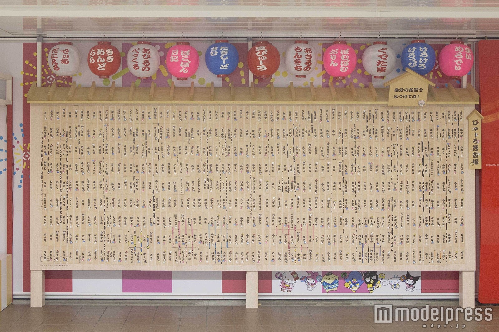 芳名板（C）2016 SANRIO CO．，LTD．