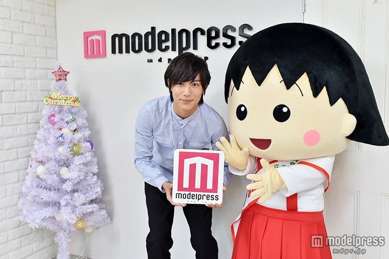 まるちゃんと2ショット来社！