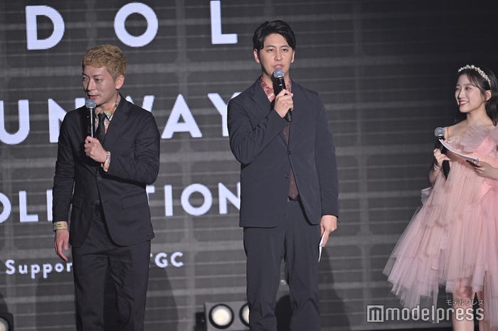 ニューヨーク(嶋佐和也、屋敷裕政)、矢吹奈子(C)モデルプレス