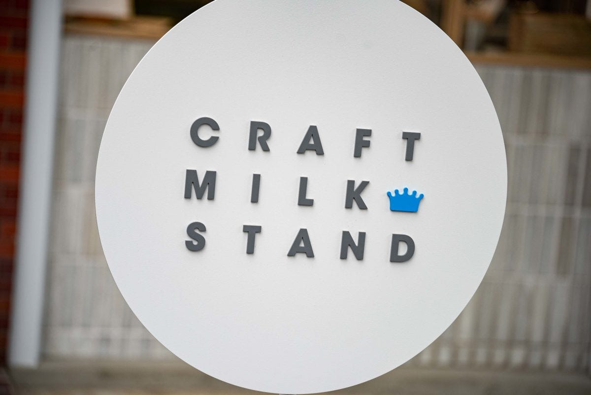 クラフトミルクスタンド