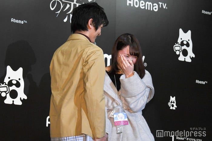 濱田龍臣、胸キュンシーン実演 (C)モデルプレス