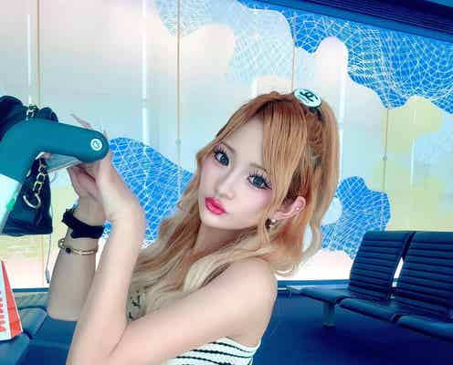 「今日好き」倉八音羽、ビッグトップスから美脚際立つ ジムでのオフショットに反響「おしゃれ」「週2通いすごい」