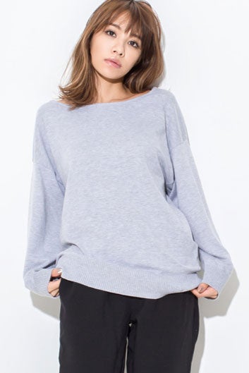 ハイゲージニットドルマンチュニック2,198円（税込）／画像提供：Re:EDIT by GALSTAR