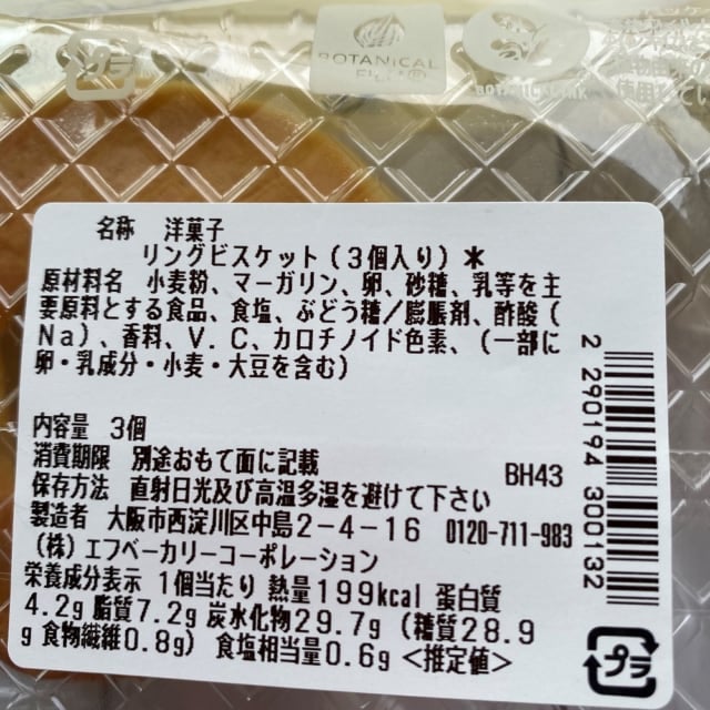 パッケージ裏面